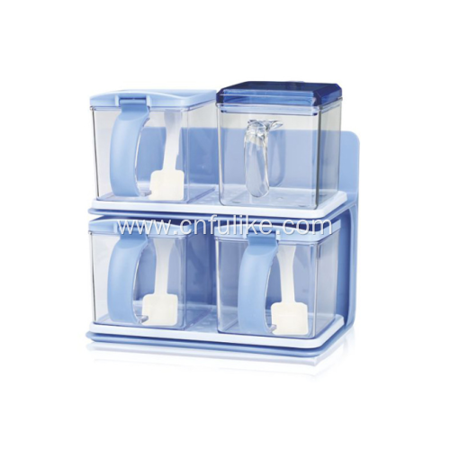 High Quality Plastic Compartment Condiment Holder